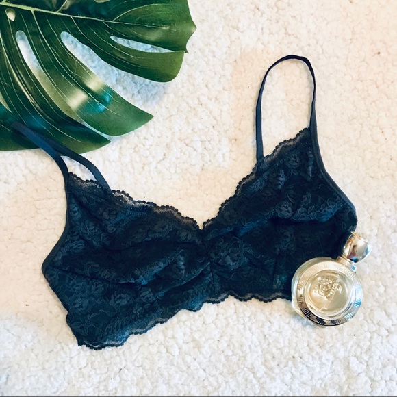 Old Navy Other - Small Lace Bralette Old Navy Charcoal Gray